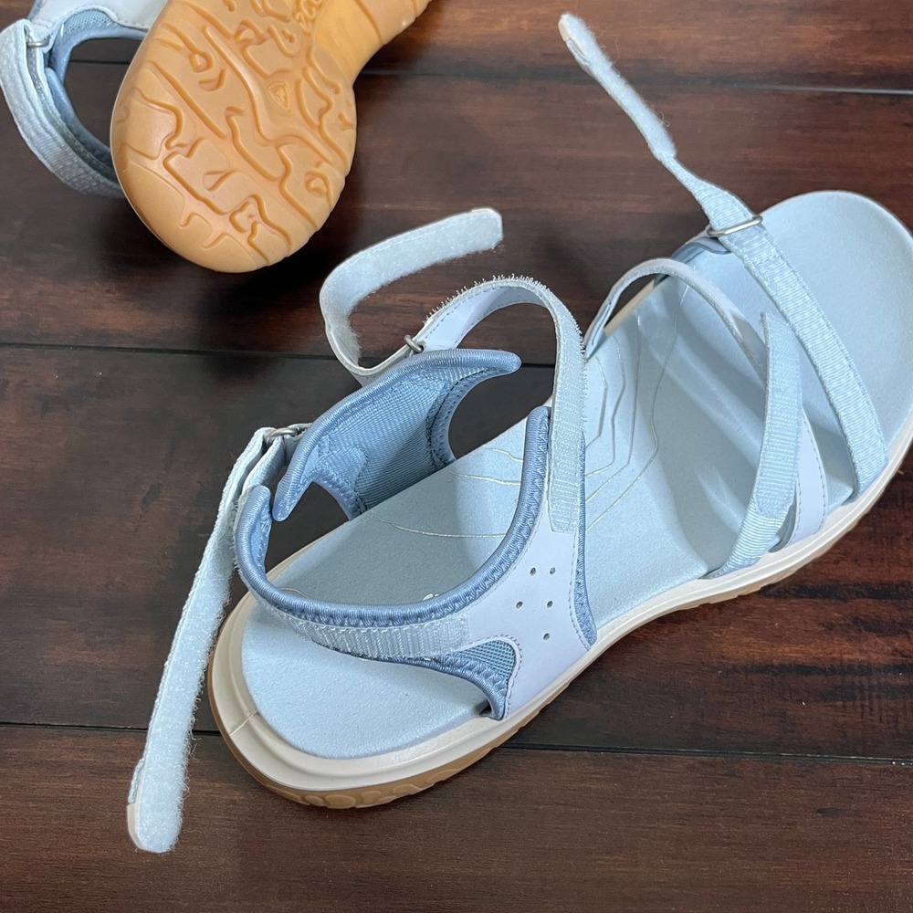 ECCO Women's Offroad Roam Nubuck Outdoor Sandals Blue size EU 41/10-10.5 NIB - Picture 8 of 10